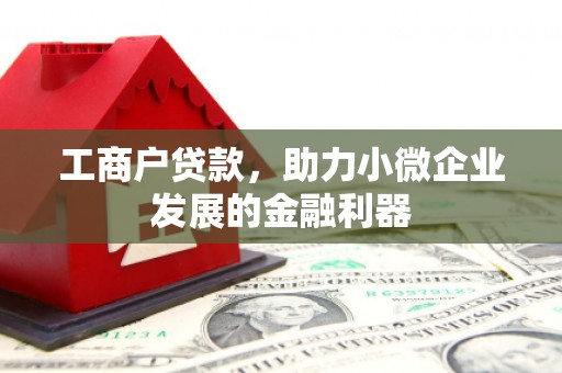 五华工商户贷款，助力小微企业发展的金融利器