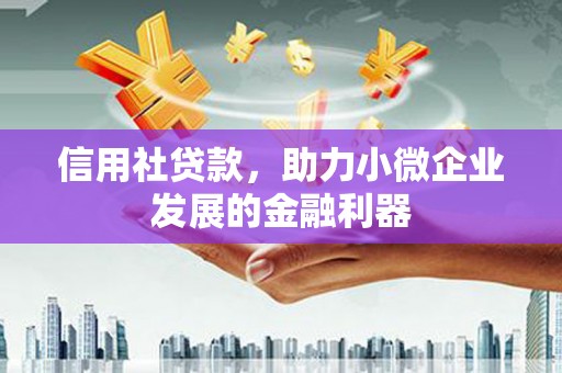 五华信用社贷款，助力小微企业发展的金融利器