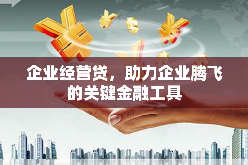 五华企业经营贷，助力企业腾飞的关键金融工具