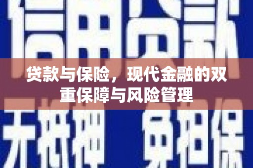 五华贷款与保险，现代金融的双重保障与风险管理