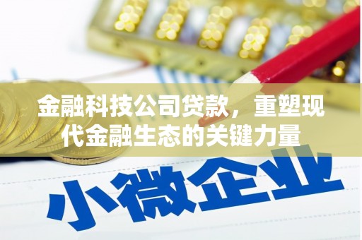 五华金融科技公司贷款，重塑现代金融生态的关键力量