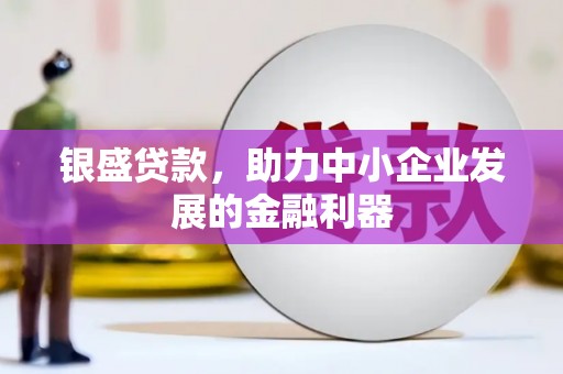 五华银盛贷款，助力中小企业发展的金融利器