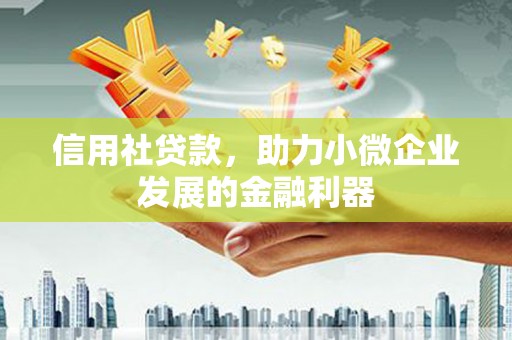 五华信用社贷款，助力小微企业发展的金融利器
