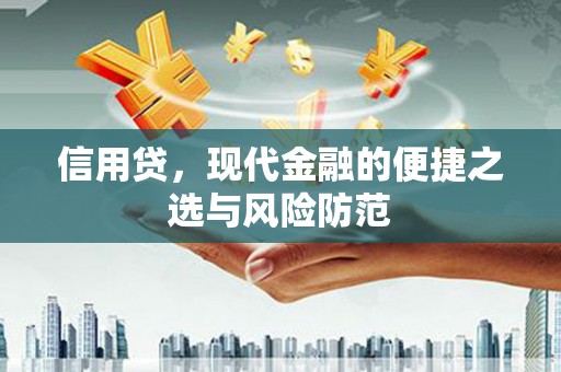 五华信用贷，现代金融的便捷之选与风险防范