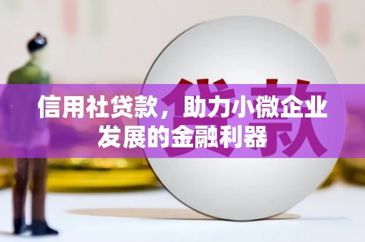 五华信用社贷款，助力小微企业发展的金融利器